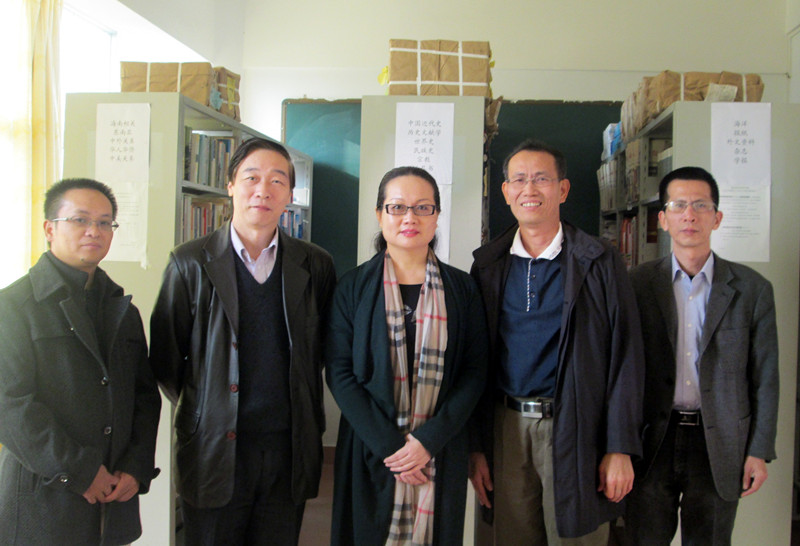 校领导深入南海区域文化研究中心调研