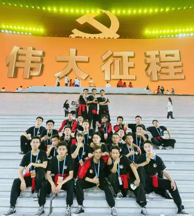 我校作为海南高校唯一代表参加《伟大征程》参演人员入党积极分子培训