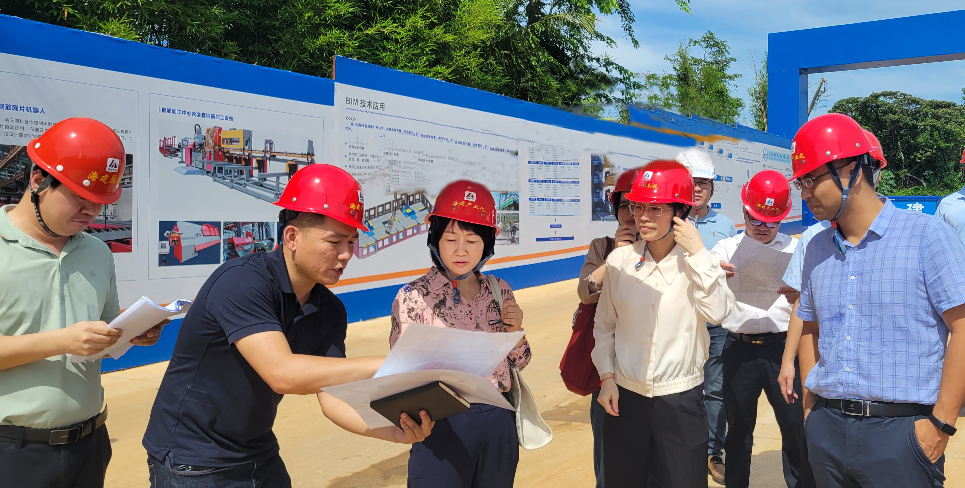 校领导实地调研我校桂林洋校区建设情况