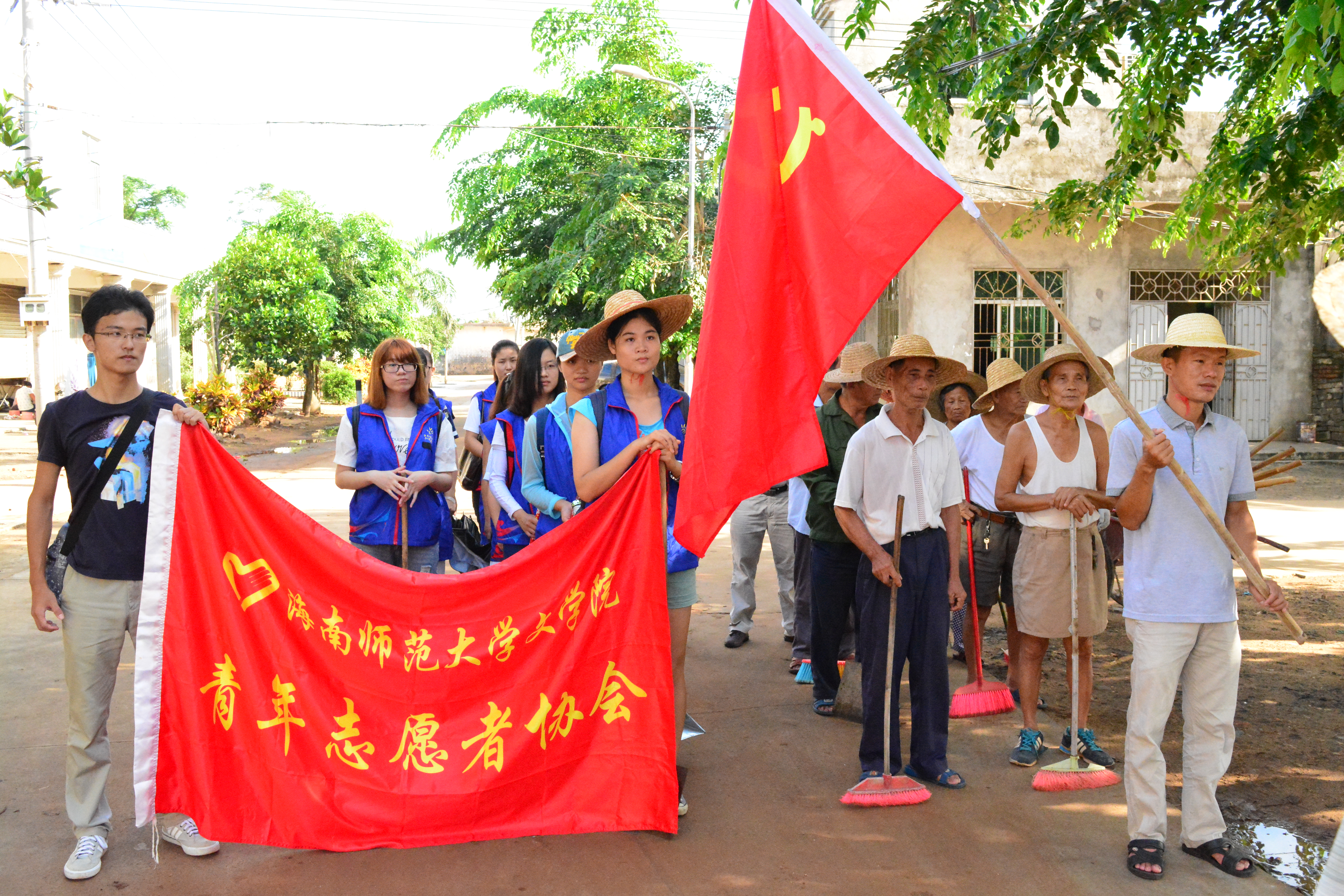 “双创”争先，走进演村――记文学院青年志愿者协会走进演村五一社区进行“双创”活动