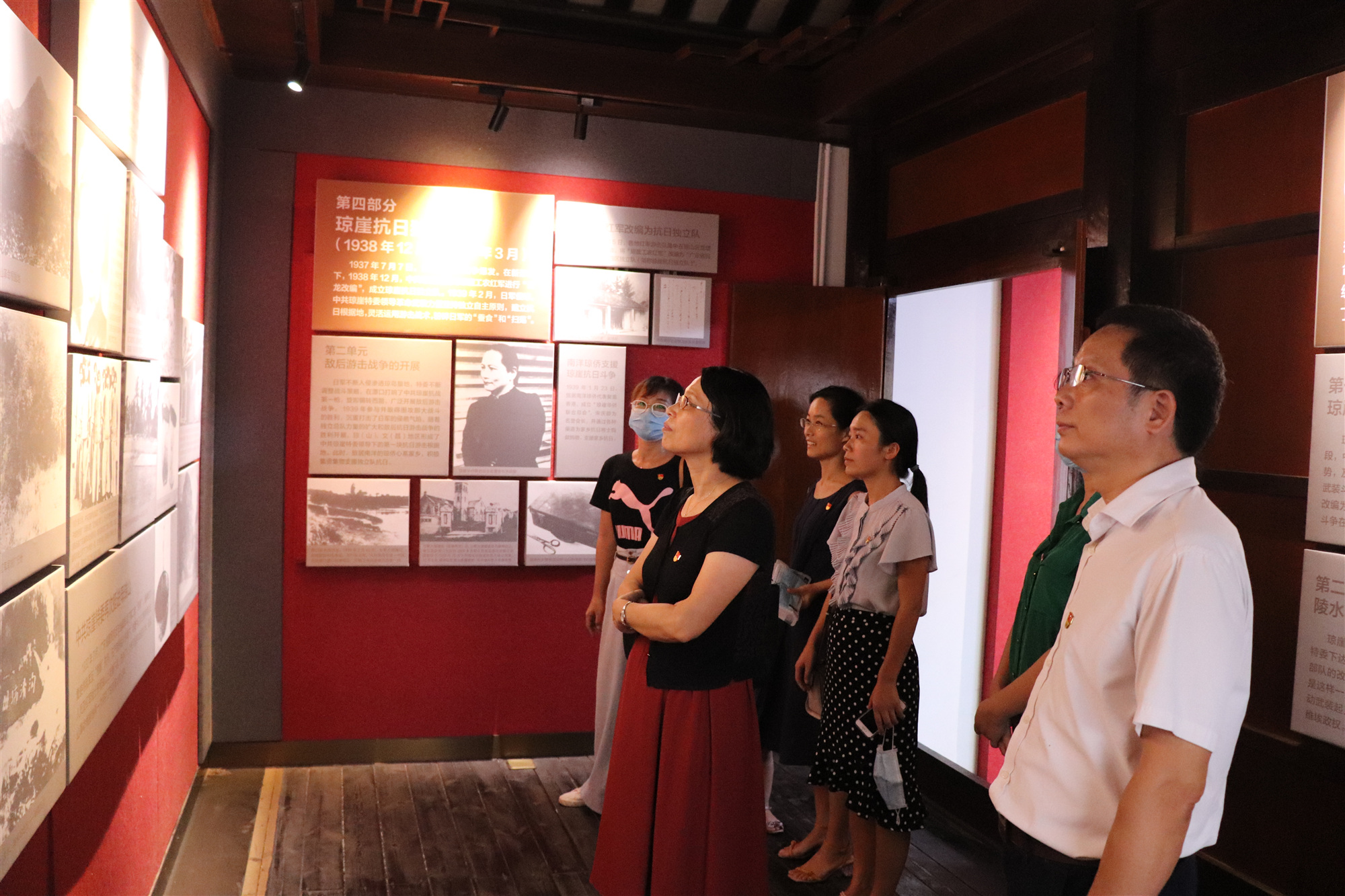 弘扬琼崖革命传统 为海南自贸港建设作贡献---刁晓平带领机关党委第三支部赴中共琼崖一大旧址开展党日活动